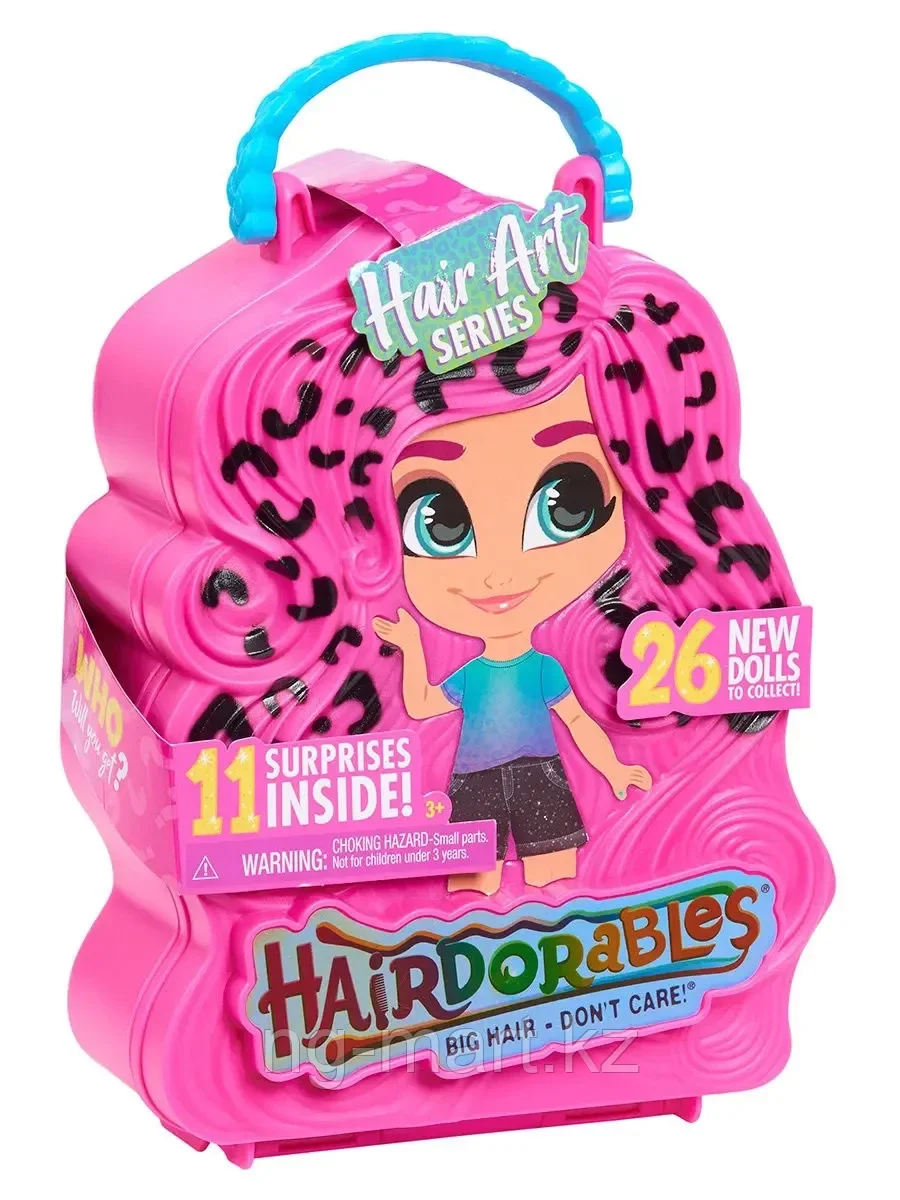 Кукла-загадка Hairdorables 23850 Арт-вечеринка в непрозрачной упаковке - фото 1 - id-p96757228