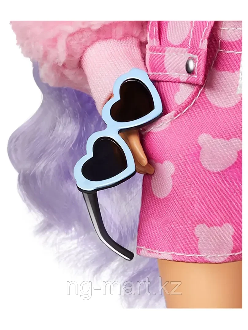 Кукла Barbie GXF08 Экстра Милли с сиреневыми волосами - фото 5 - id-p96757244