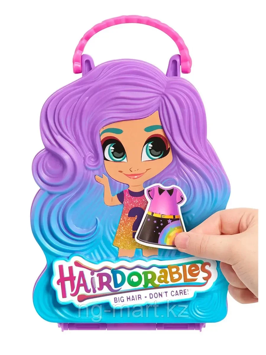 Кукла-загадка Hairdorables 23740 Арома Пати в непрозрачной упаковке - фото 3 - id-p96757258