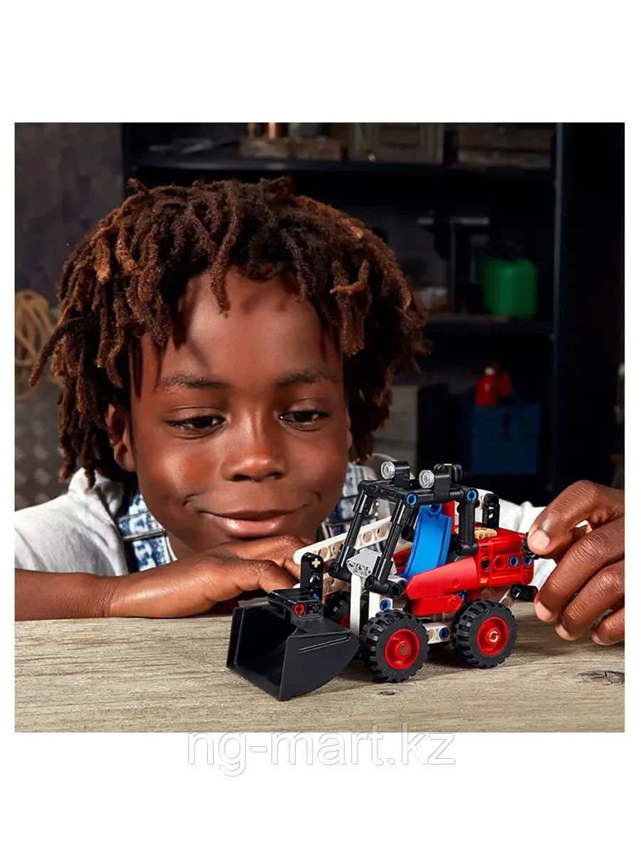 Конструктор Фронтальный погрузчик 140 дет. 42116 LEGO Technic - фото 6 - id-p96762131
