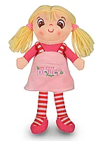 Мягкая игрушка Кукла Злата в розовом платье 25 см C5457-1 ТМ Коробейники