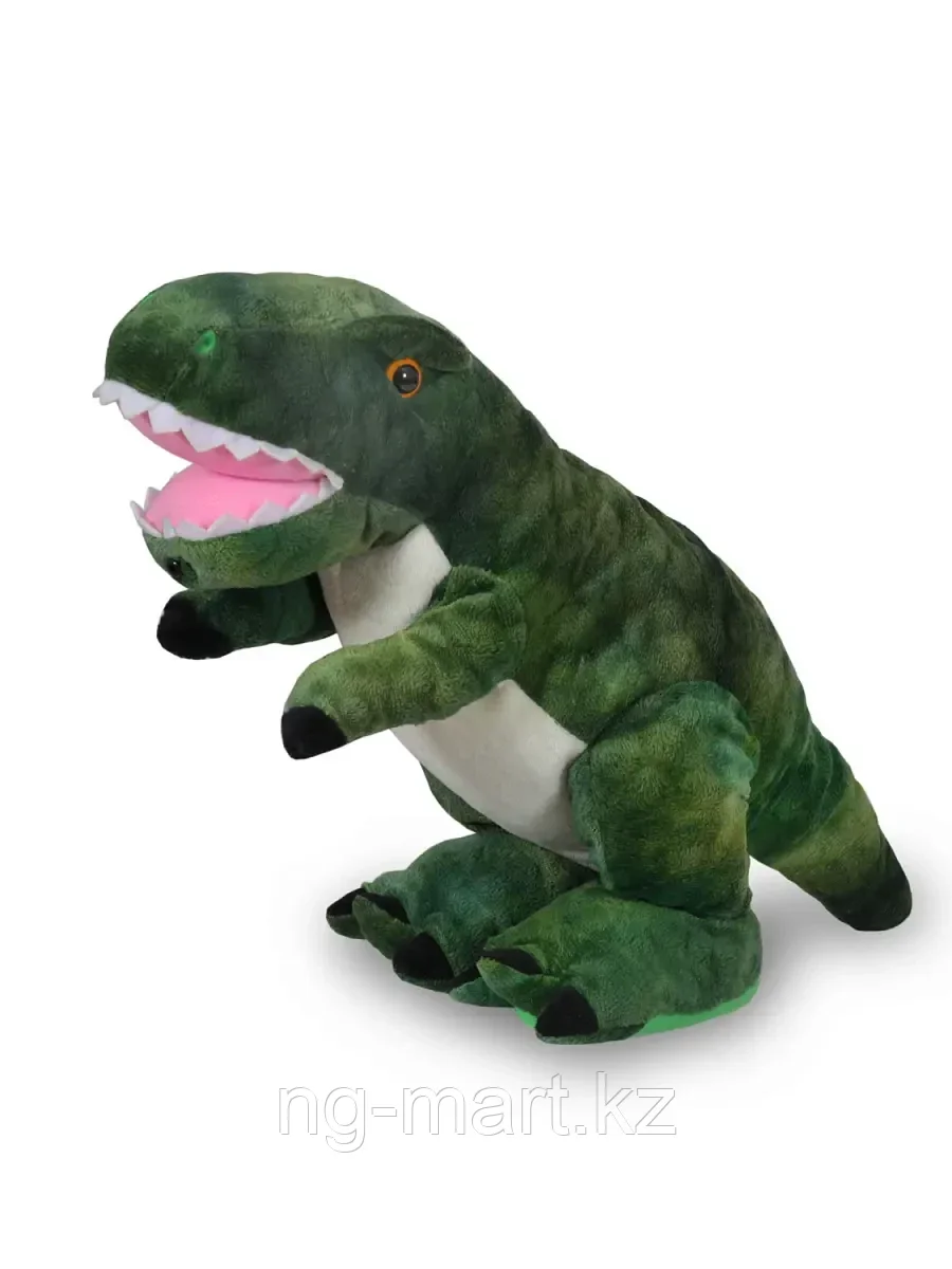 Мягкая игрушка Динозавр Нейтен 32 см механический JY1275A ТМ Коробейники - фото 1 - id-p96761220