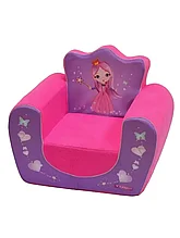 Мягкое кресло Принцесса со съемным чехлом 43 см КИ-443Ц Кипрей