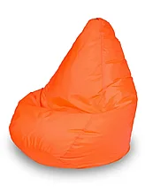 Мягкий Кресло-мешок Груша Оксфорд XL 125 см оранж БинБЭГ