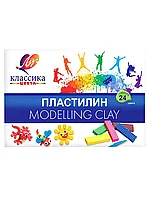 Пластилин 24 цв Классика ЛУЧ 28С 1642-08