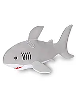 Мягкая игрушка Акула Акулина серая 50 см 058D-532D ТМ Коробейники