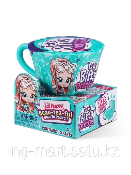 Игровой набор с куклой 9704 Itty Bitty Prettys Маленькая чайная чашка Серия 2