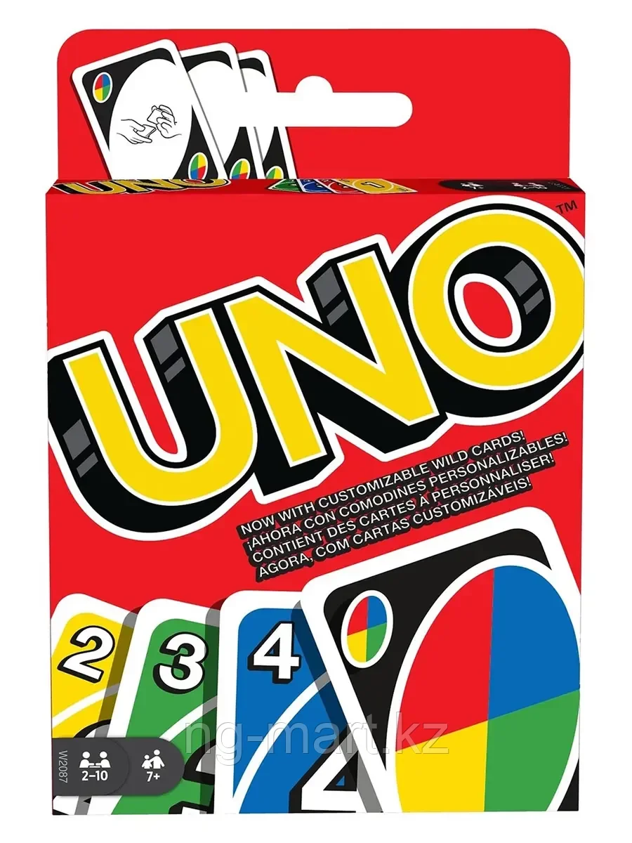 Настольная игра UNO W2087 Mattel - фото 1 - id-p96762258