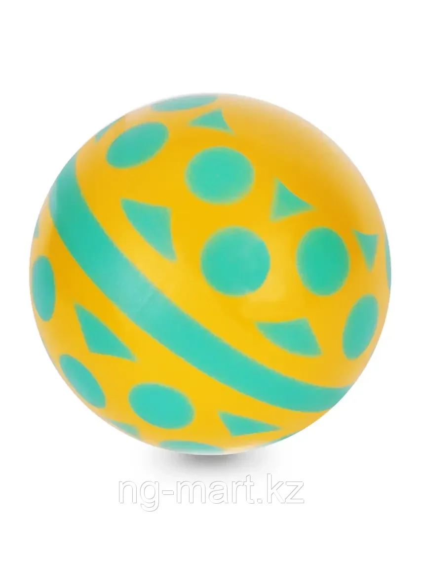 Мяч резиновый 100 мм.Солнышко Р4-100