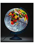 Глобус Земли физико-политический Классик Евро диаметр 25 см ке012500191, фото 3