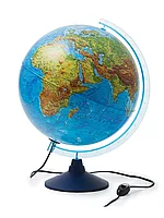 Глобус Земли физико-политический с подсветкой 32 см Ке013200228