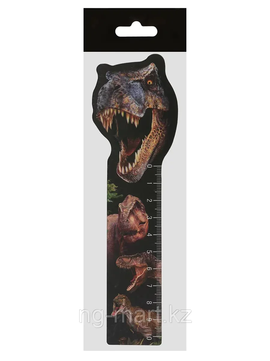 Закладка-линейка 10см Динозавры 3D 058D-1275D - фото 2 - id-p96761355