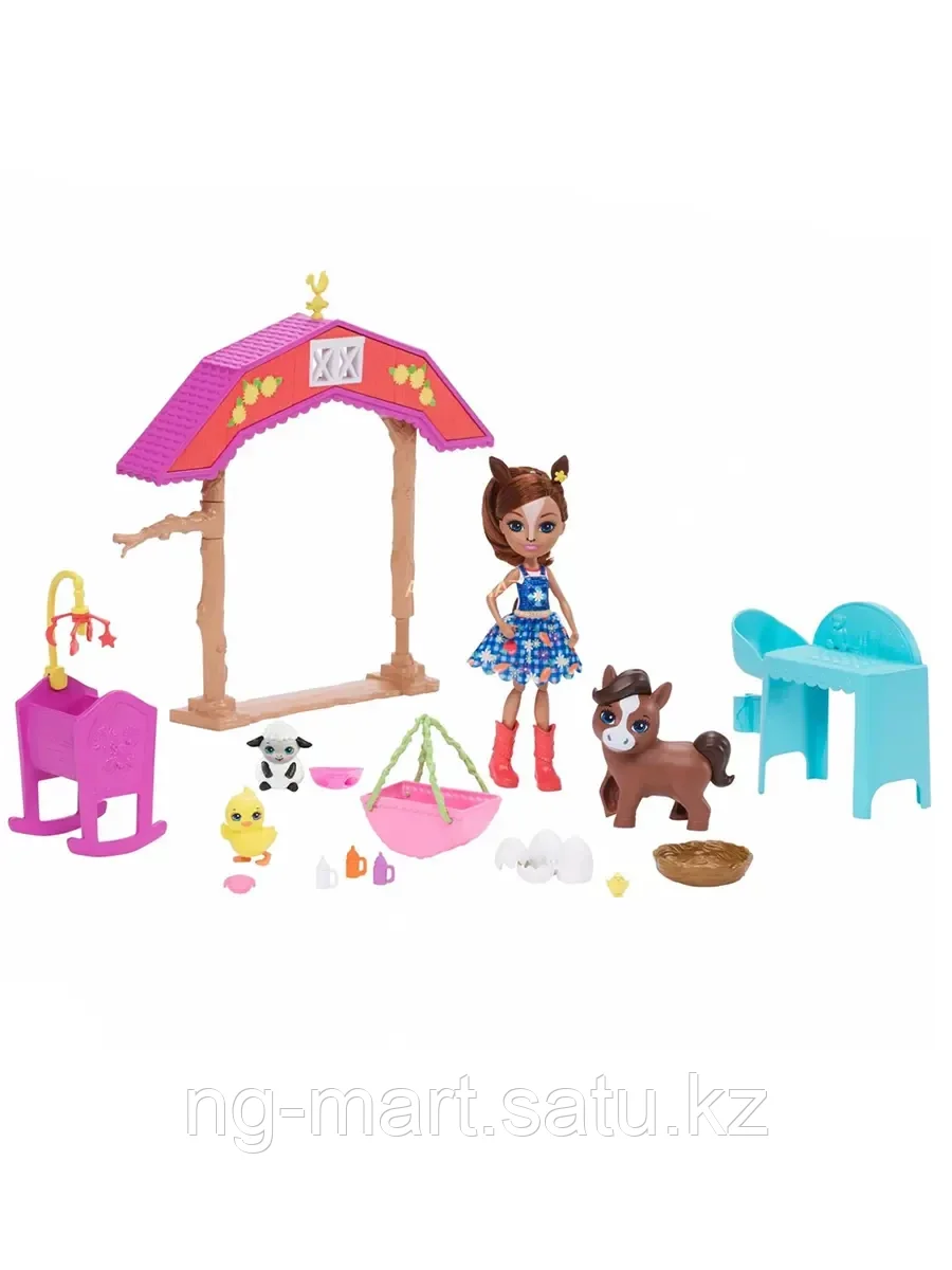 Игровой набор Enchantimals GJX23 Звериная ферма