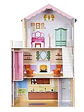 Дом для куклы DH610 деревянный с набором мебели, фото 4