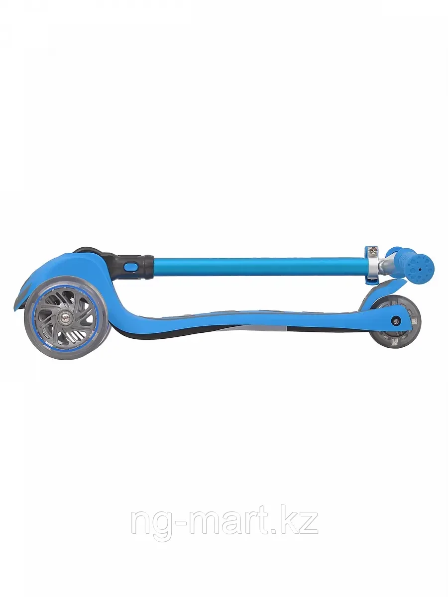Самокат детский 3-х колесный RUSH ACTION голубой - фото 5 - id-p96756744