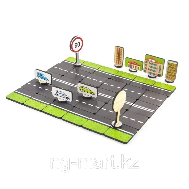 Игра настольная Правила дорожного движения 132101 Woodlandtoys - фото 2 - id-p96760452