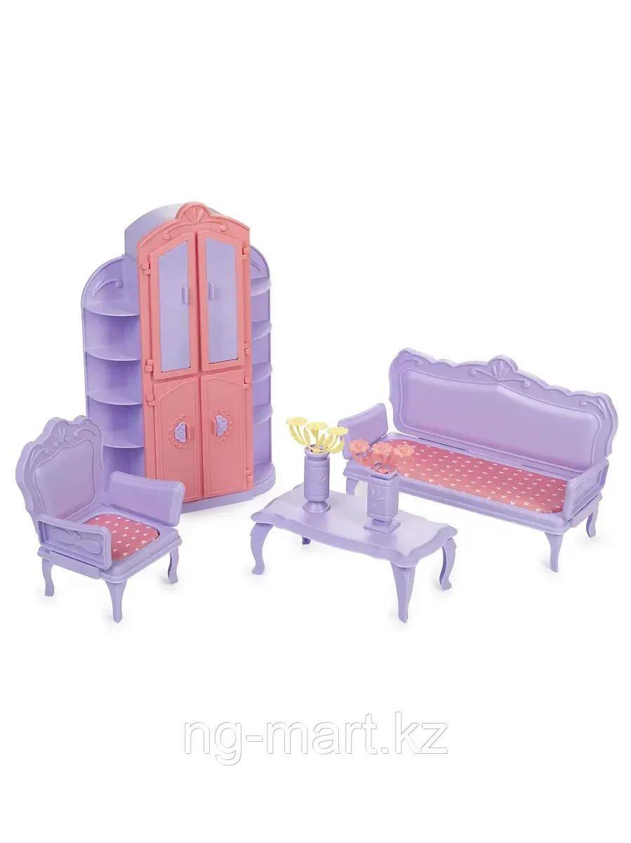 Набор мебели для гостиной "Маленькая принцесса" С-1525 Огонек