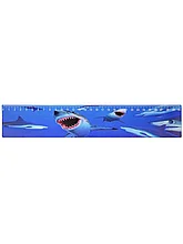 Линейка 30см Акулы 3D 058D-1278D