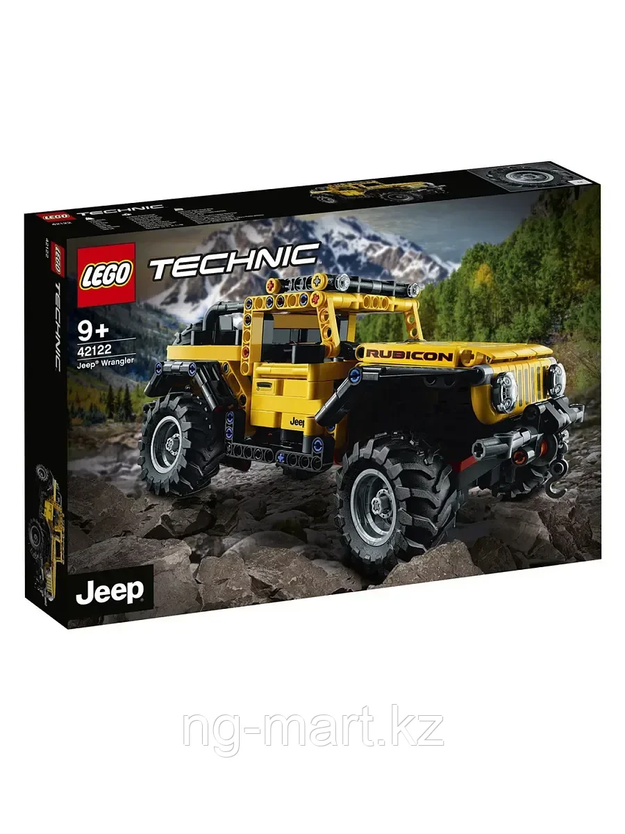 Конструктор Jeep® Wrangler 42122 LEGO Technic - фото 1 - id-p96761585