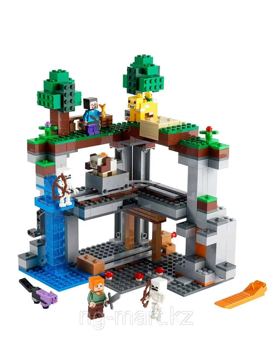 Конструктор Первое приключение 542 дет. 21169 LEGO Minecraft - фото 2 - id-p96761586