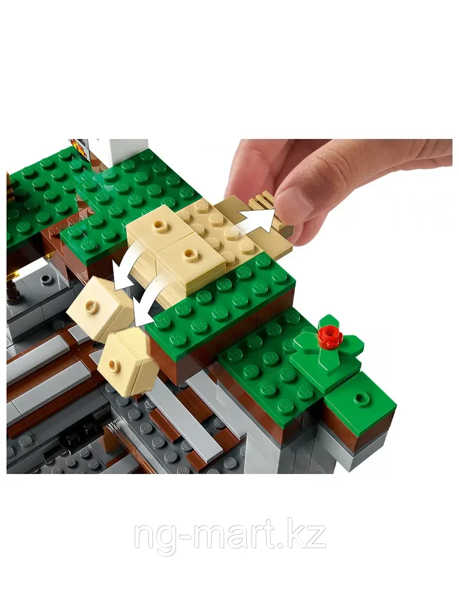 Конструктор Первое приключение 542 дет. 21169 LEGO Minecraft - фото 5 - id-p96761586