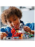 Конструктор Разрушенный портал 316 дет. 21172 LEGO Minecraft, фото 7