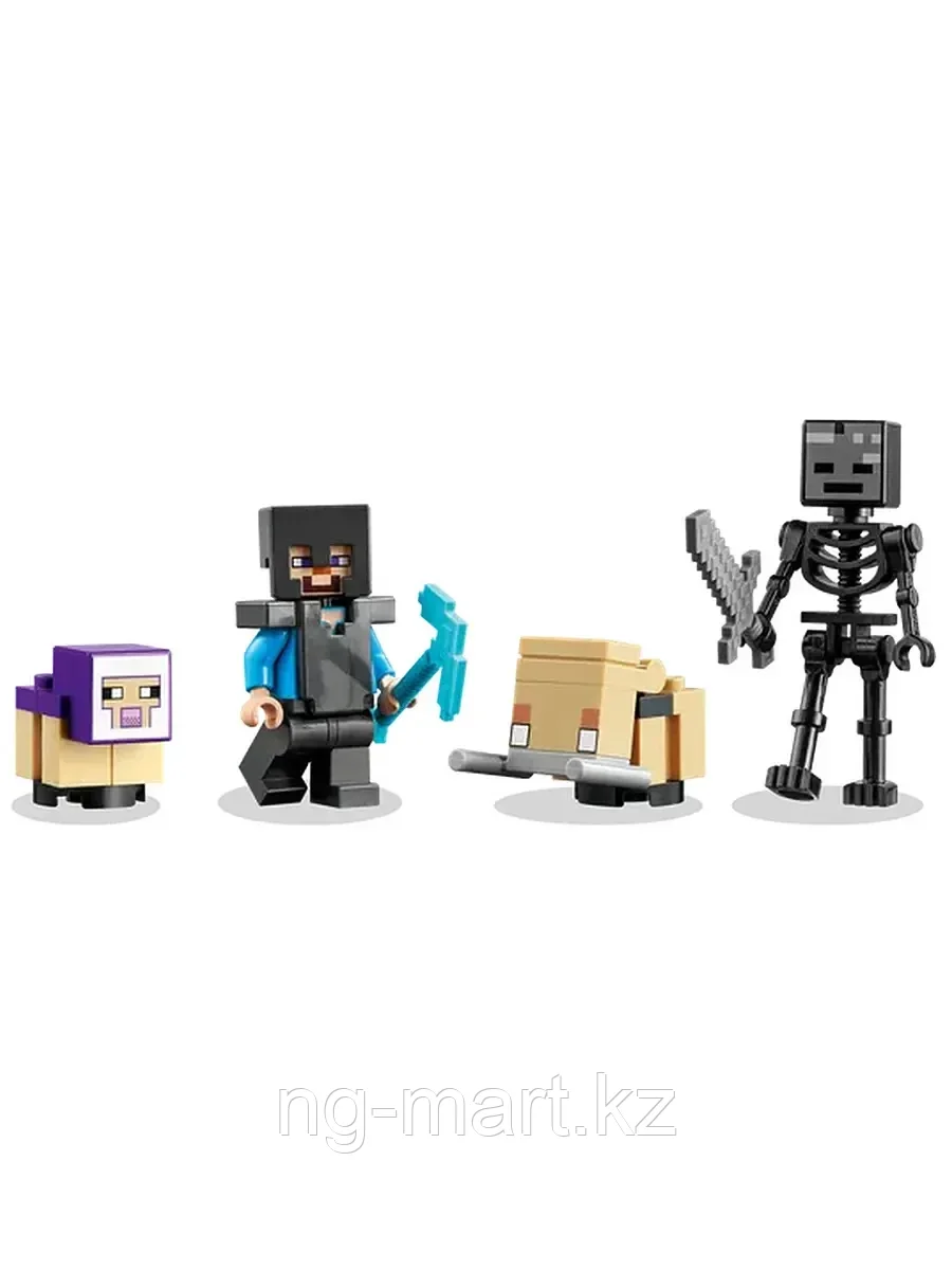 Конструктор Разрушенный портал 316 дет. 21172 LEGO Minecraft - фото 8 - id-p96761589