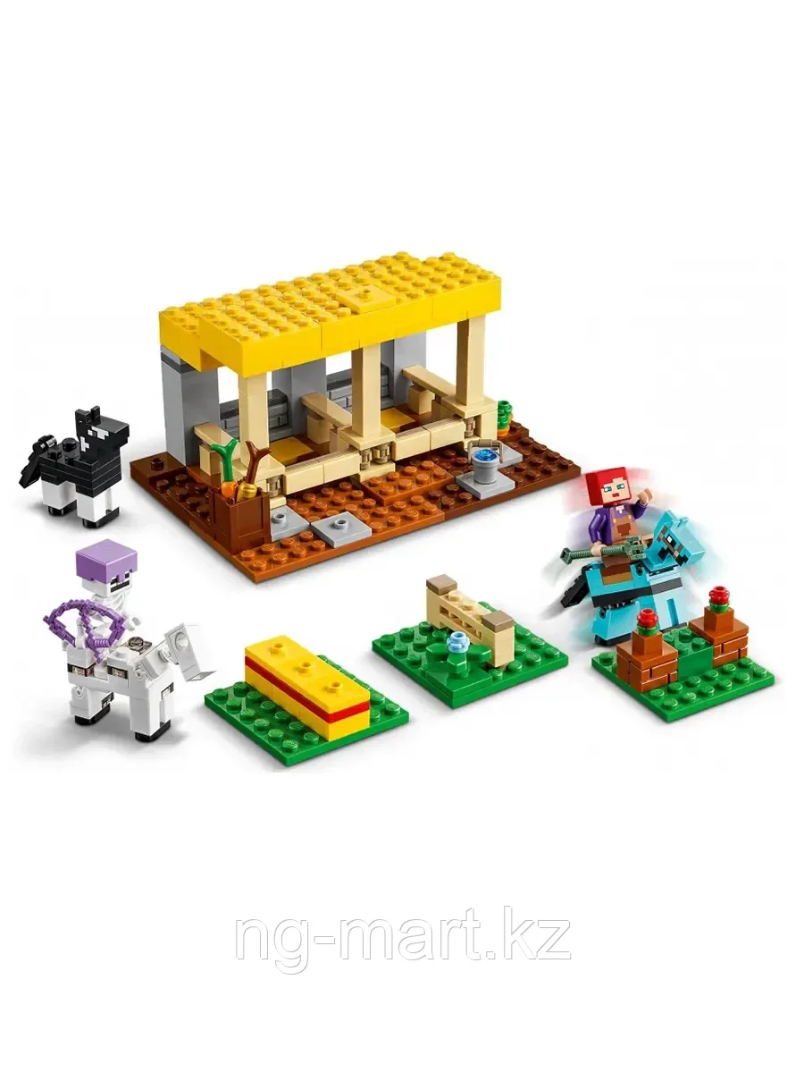 Конструктор Конюшня 21171 LEGO Minecraft - фото 3 - id-p96761591
