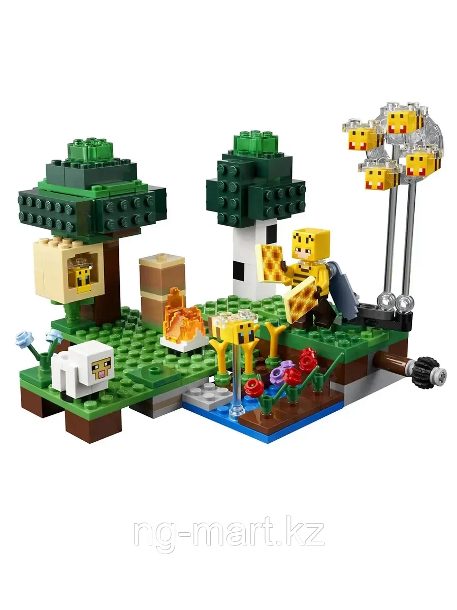 Конструктор Пасека 238 дет. 21165 LEGO Minecraft - фото 2 - id-p96761592