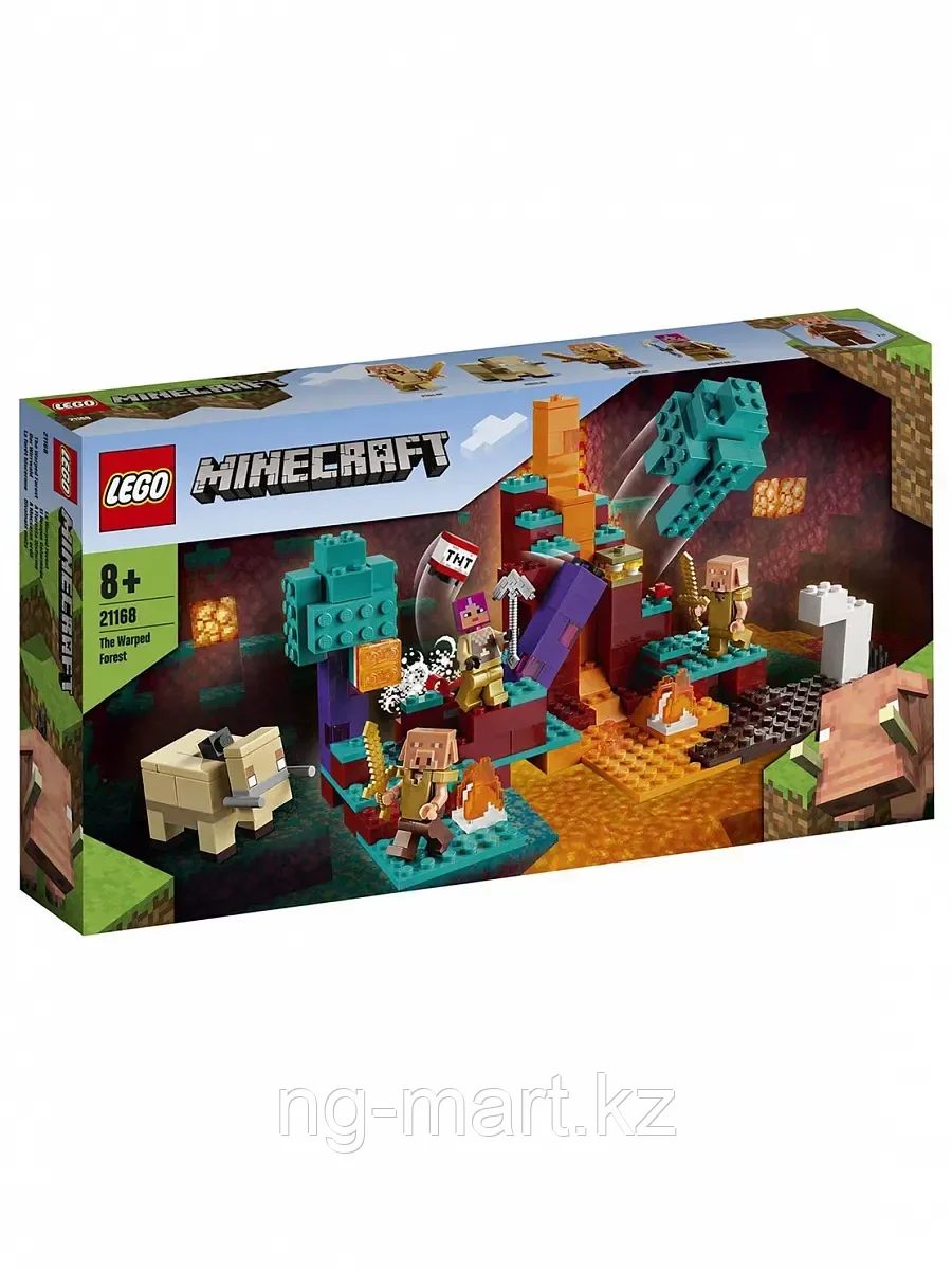 Конструктор Искажённый лес 287 дет. 21168 LEGO Minecraft