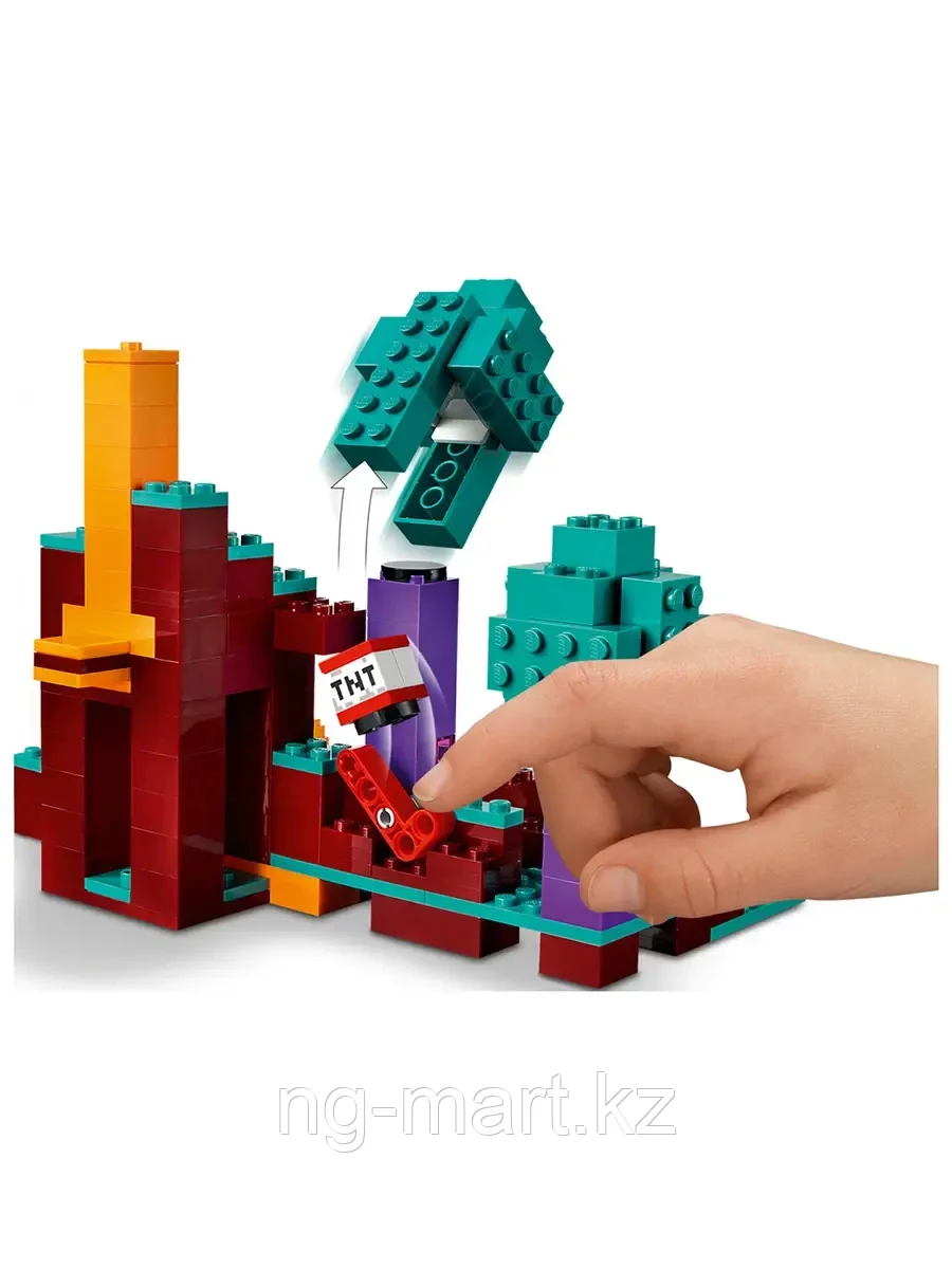 Конструктор Искажённый лес 287 дет. 21168 LEGO Minecraft - фото 5 - id-p96761595