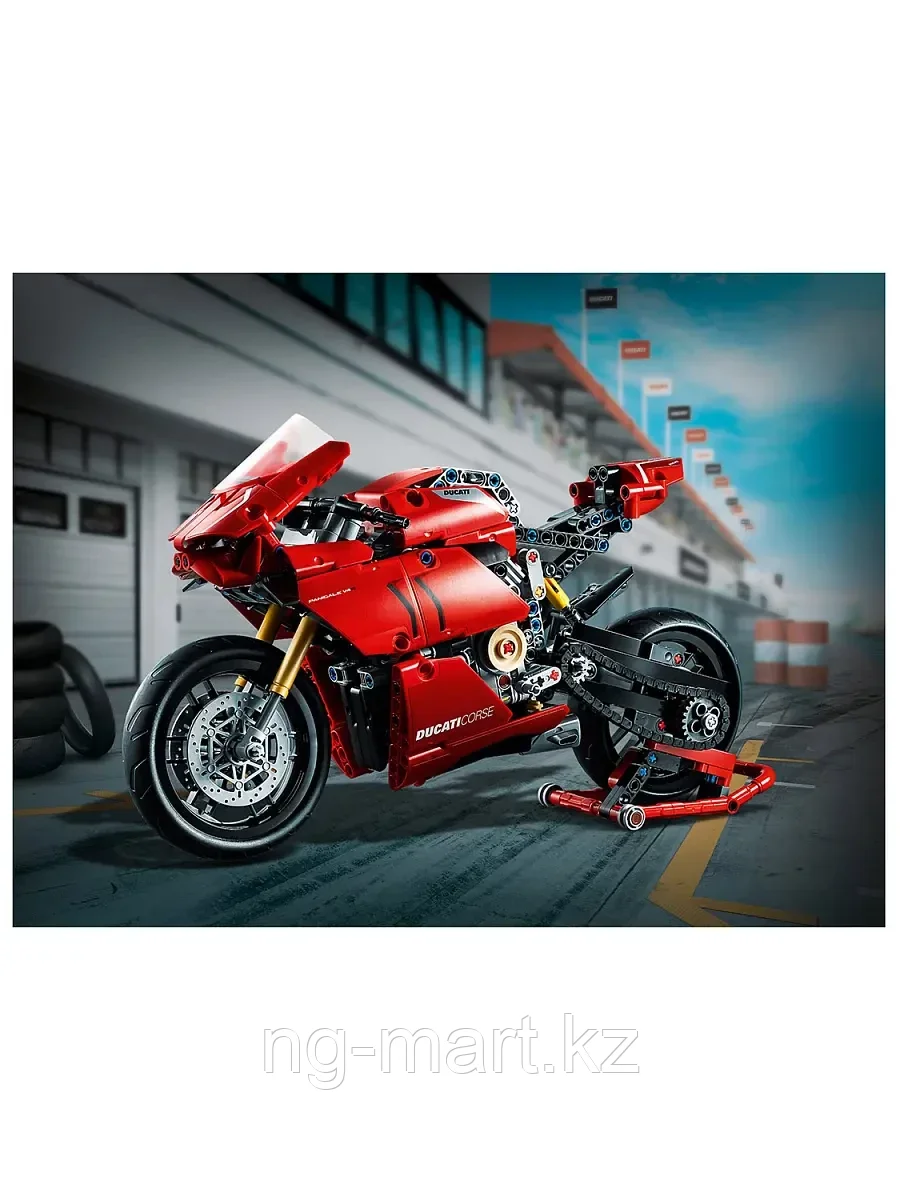 Конструктор Ducati Panigale V4 R 646 дет. 42107 LEGO Technic - фото 3 - id-p96761604