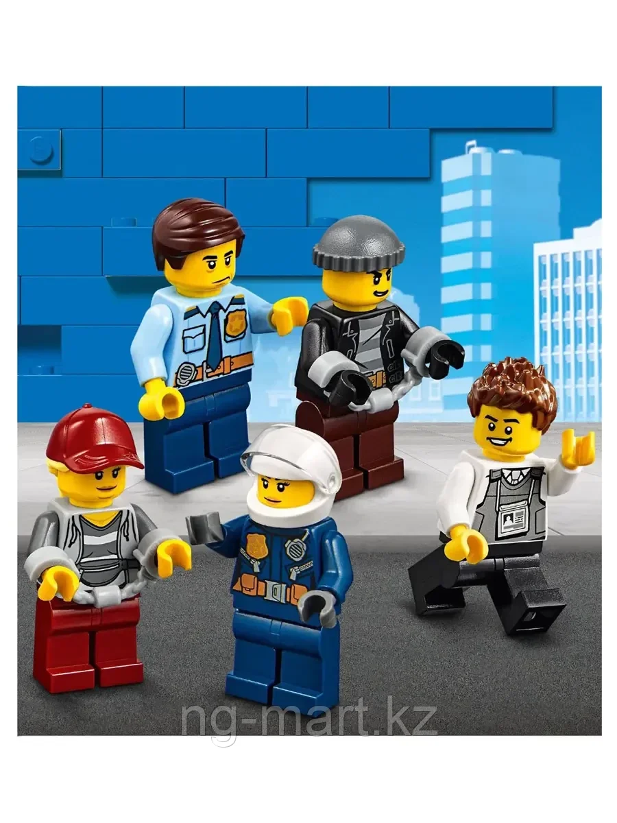 Конструктор Ограбление полицейского монстр-трака 362 дет. 60245 LEGO Сity Police - фото 6 - id-p96761605