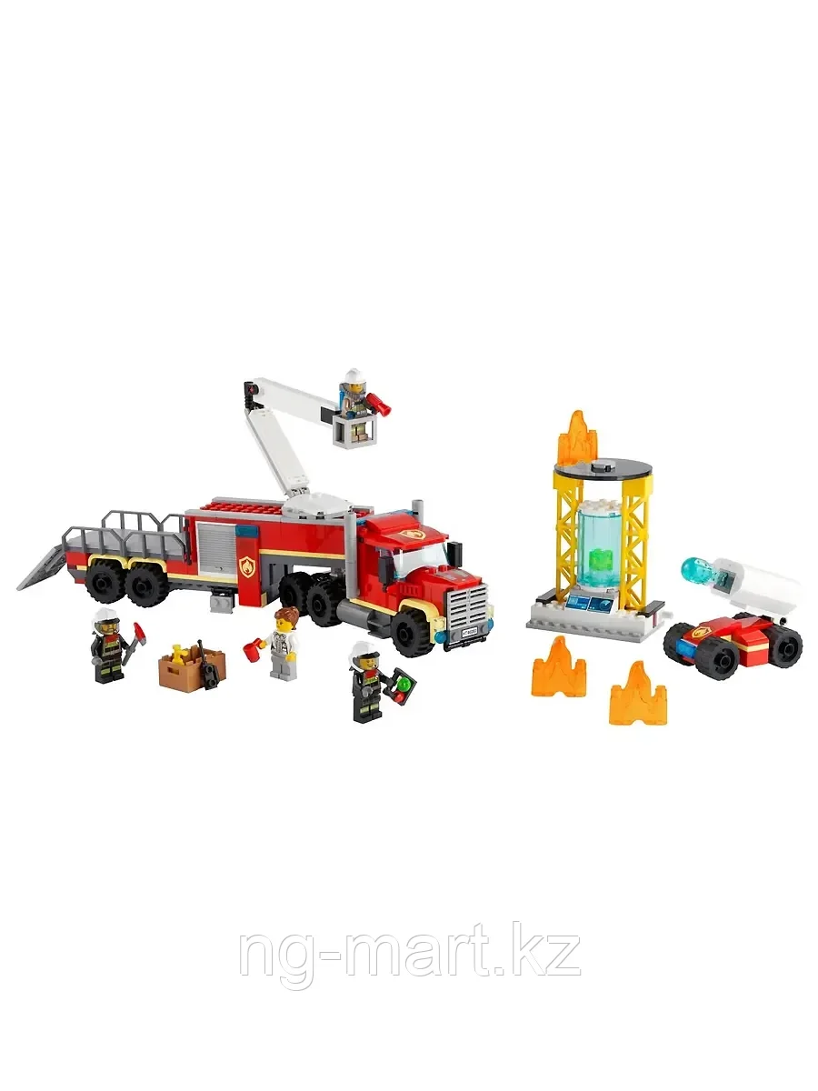 Конструктор Команда пожарных 380 дет. 60282 LEGO City Fire - фото 2 - id-p96761608