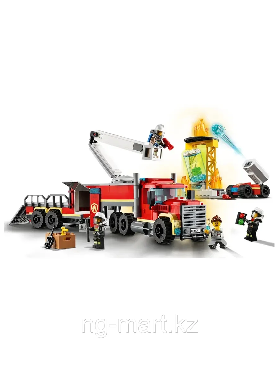 Конструктор Команда пожарных 380 дет. 60282 LEGO City Fire - фото 3 - id-p96761608