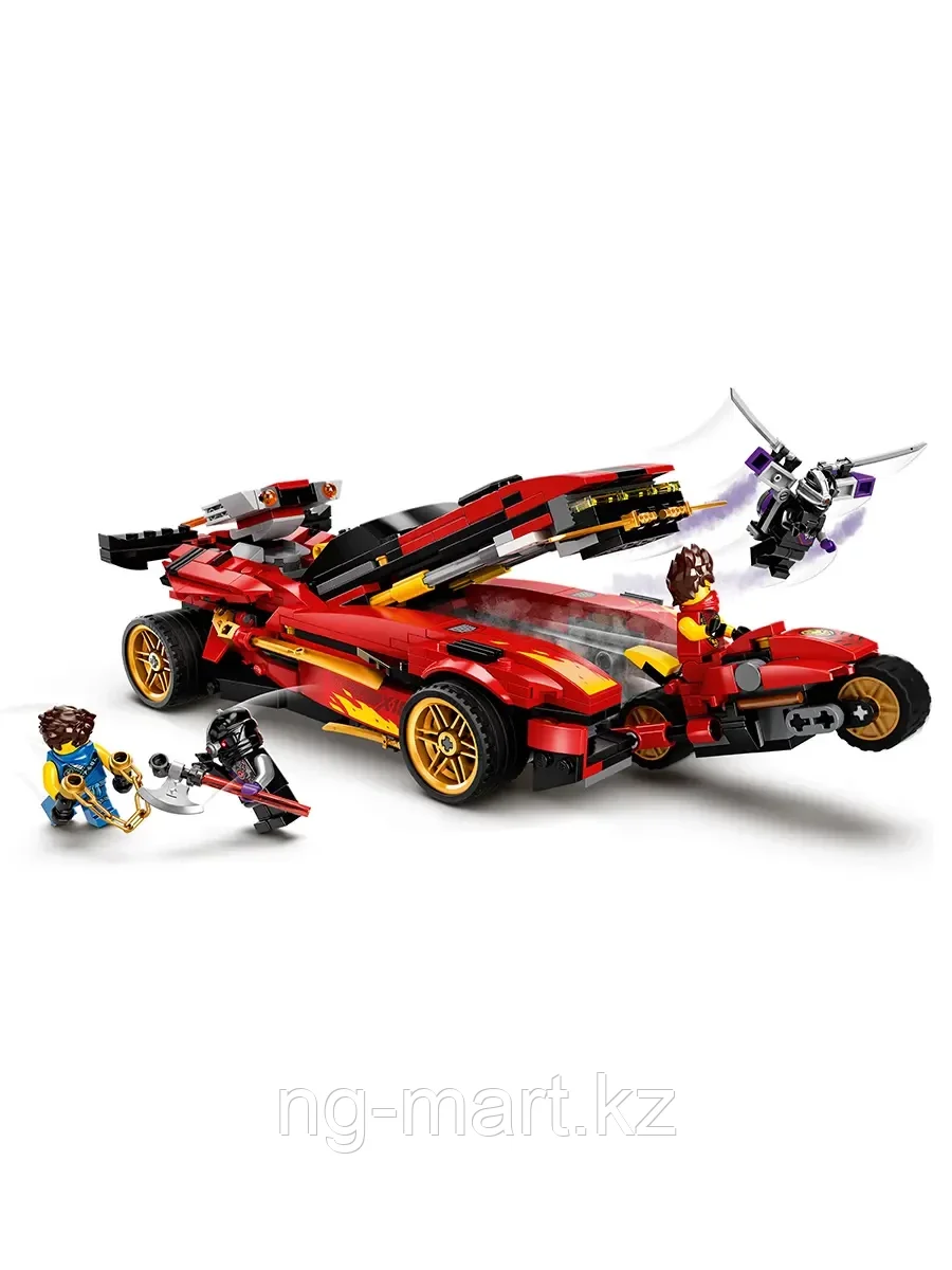 Конструктор Ниндзя-перехватчик Х-1 599 дет. 71737 LEGO Ninjago - фото 4 - id-p96761619