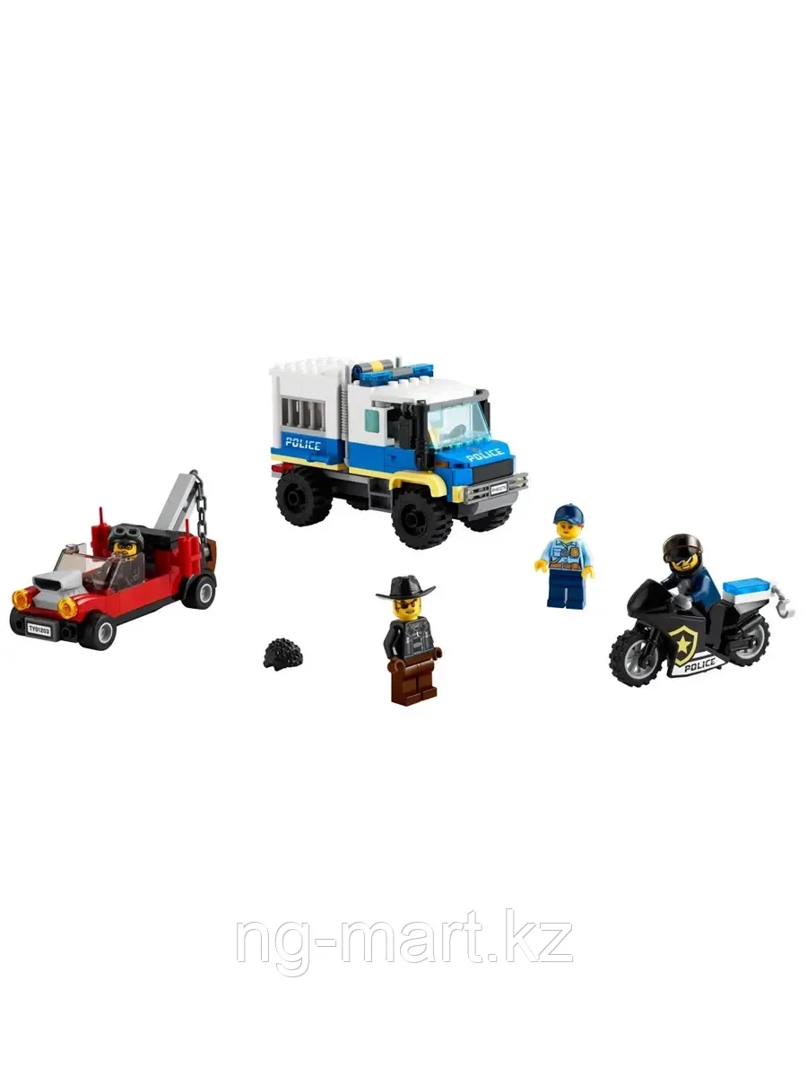 Конструктор Транспорт для перевозки преступников 244 дет. 60276 LEGO City Police - фото 2 - id-p96761622