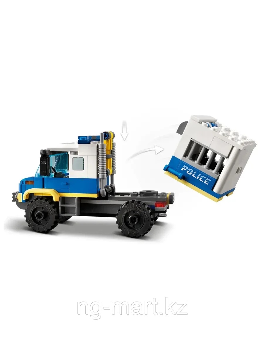Конструктор Транспорт для перевозки преступников 244 дет. 60276 LEGO City Police - фото 5 - id-p96761622