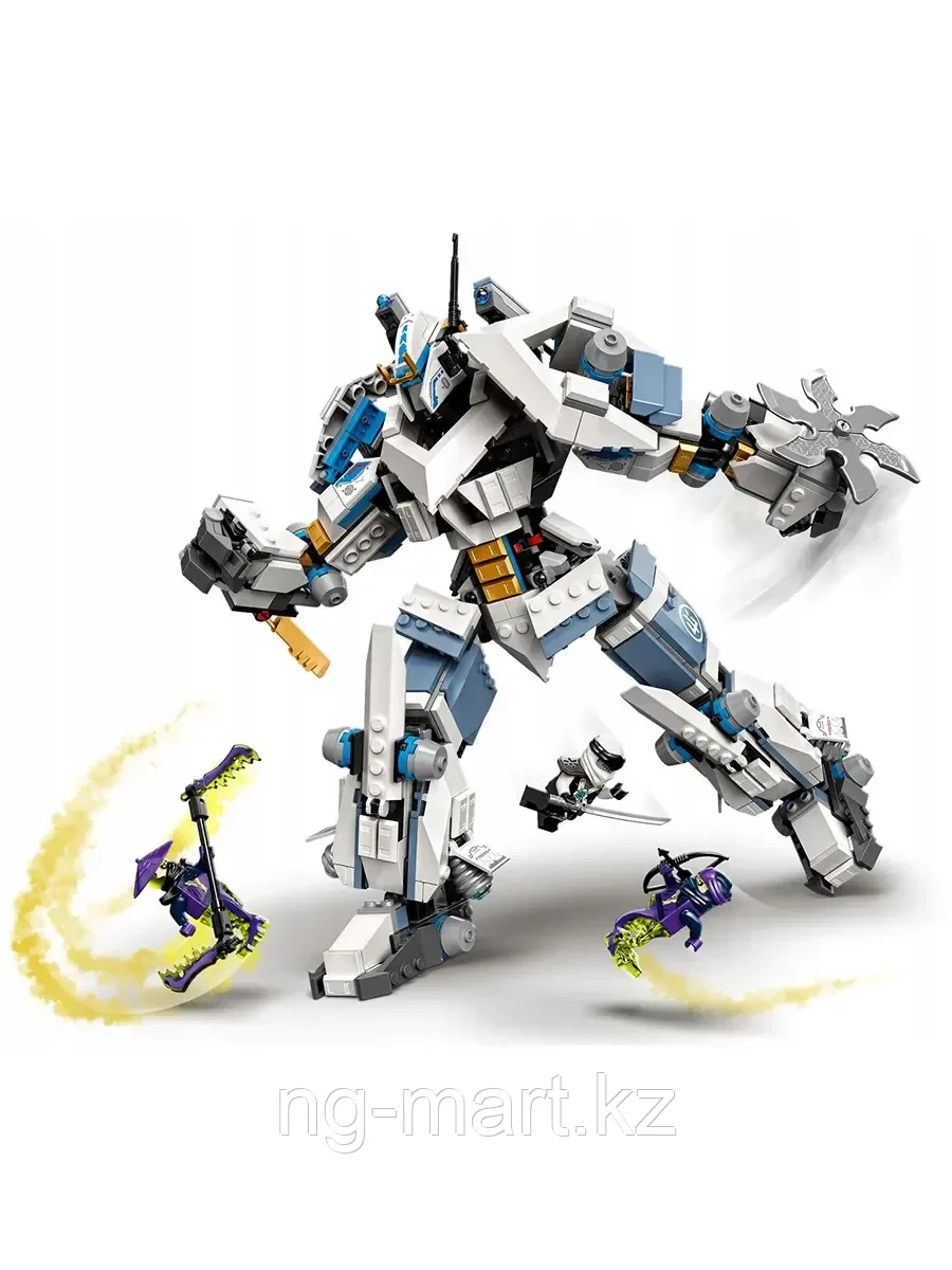 Конструктор Битва с роботом Зейна 840 дет. 71738 LEGO Ninjago - фото 2 - id-p96761625