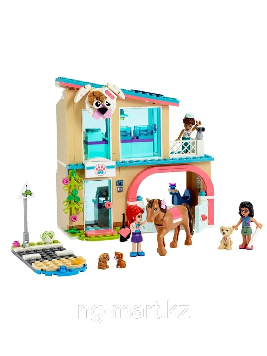 Конструктор Ветеринарная клиника Хартлейк-Сити 258 дет. 41446 LEGO Friends - фото 2 - id-p96761640