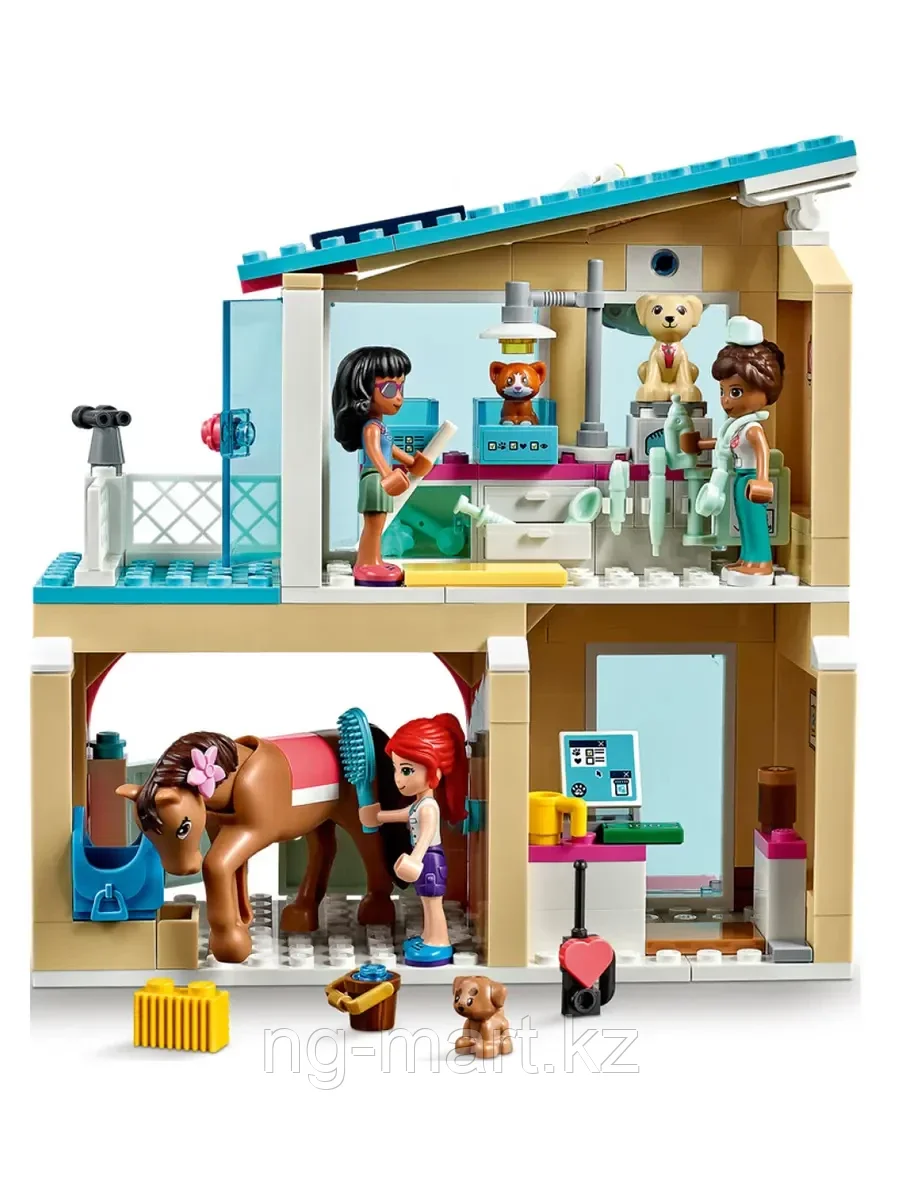 Конструктор Ветеринарная клиника Хартлейк-Сити 258 дет. 41446 LEGO Friends - фото 4 - id-p96761640