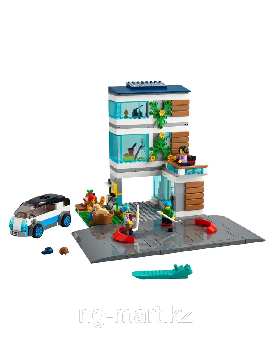 Конструктор Современный дом для семьи 388 дет. 60291 LEGO My City - фото 2 - id-p96761648