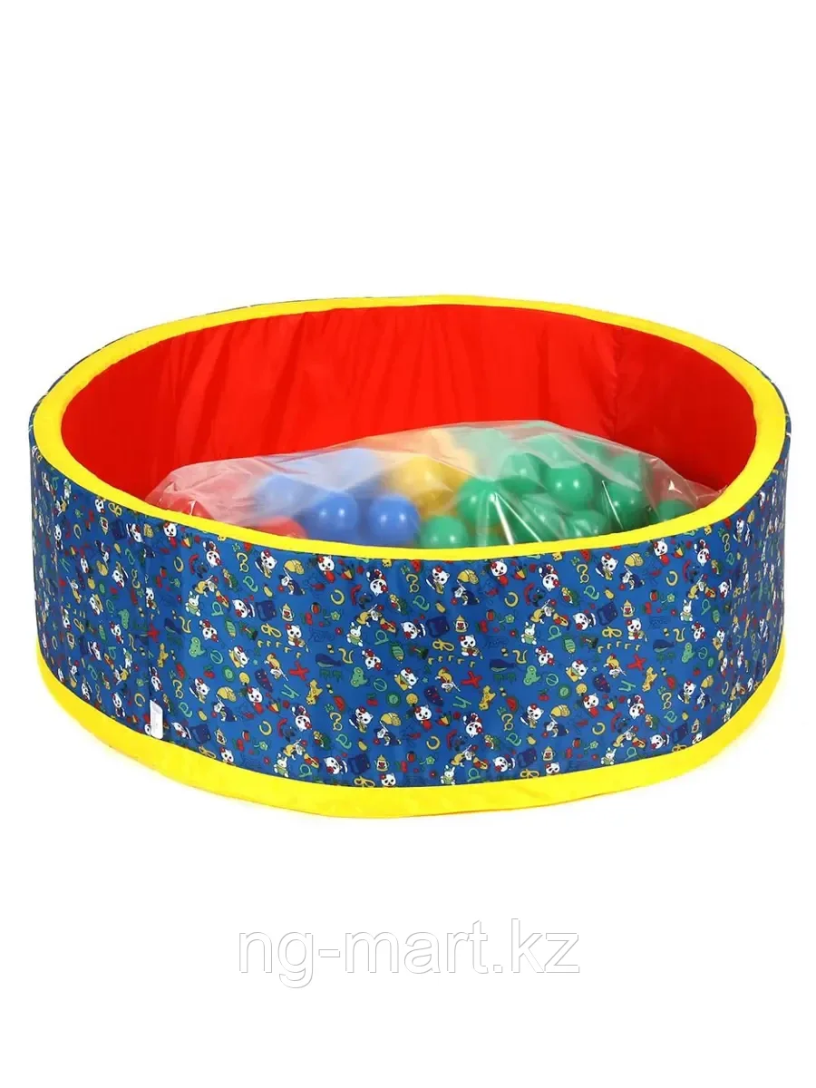 Сухой бассейн (синий/красный) 1000*1000+150 шаров в комплекте - фото 1 - id-p96762641