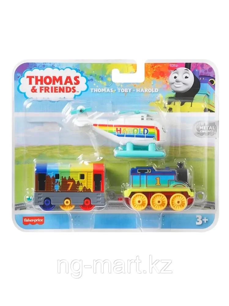 Игровой набор Thomas & Friends (Томас и его друзья) Радужные паровозики HDK12 - фото 2 - id-p96758738