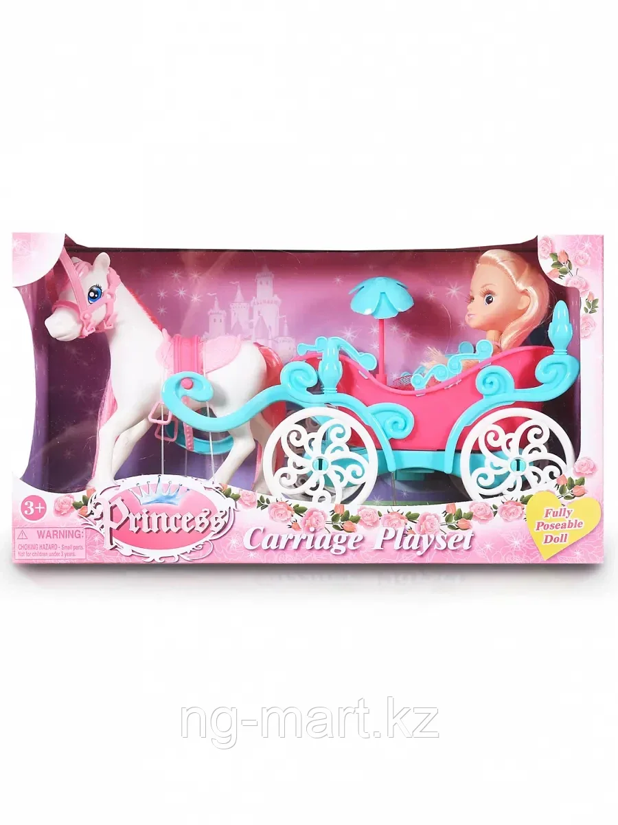 Карета 57050 с лошадью и куклой