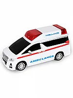 Машина р/у 1:24 Toyota Alphard Скорая помощь (с мигалками)