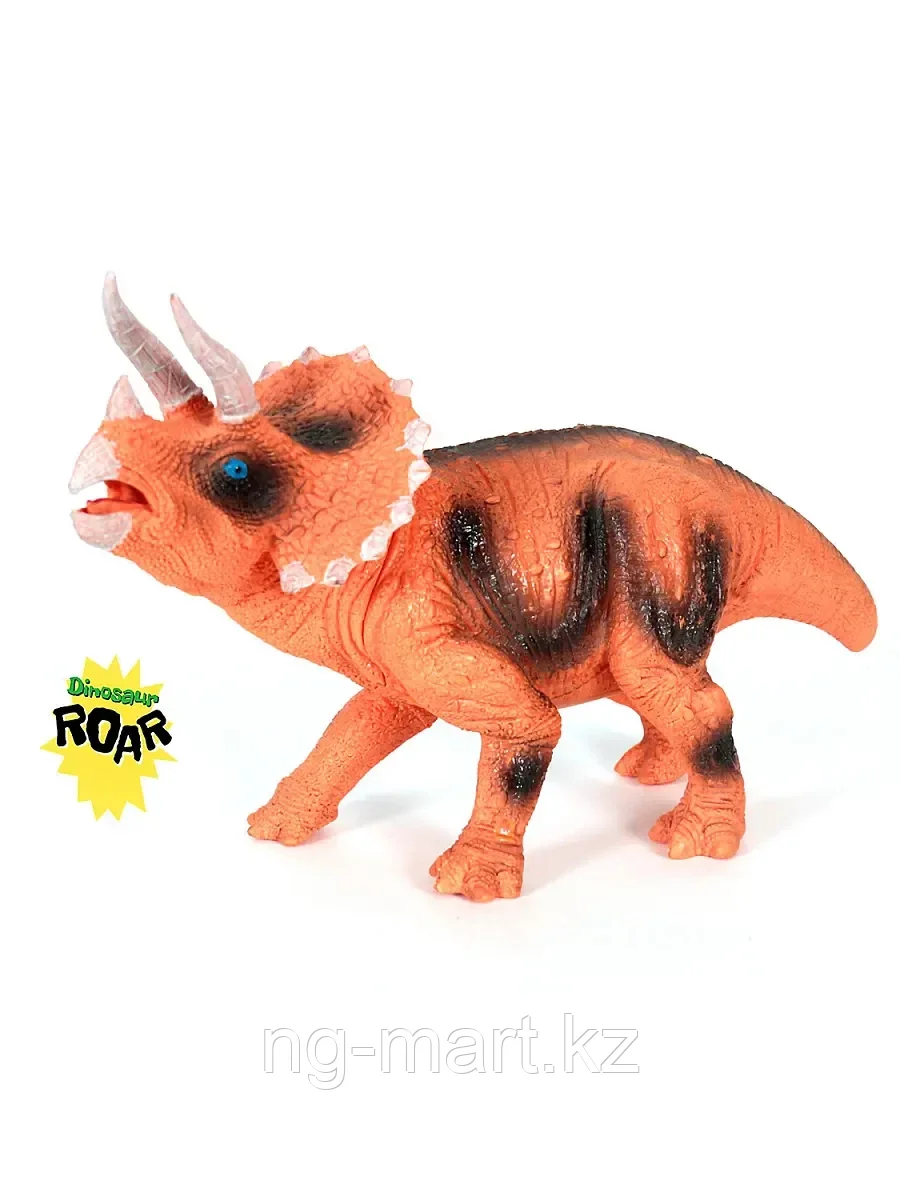 Детская игрушка в виде животного динозавр KL 11001D со звуком - фото 1 - id-p96763695