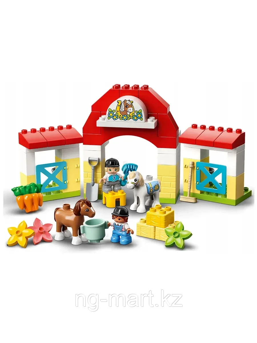 Конструктор Конюшня для лошади и пони 10951 LEGO Duplo - фото 2 - id-p96761747