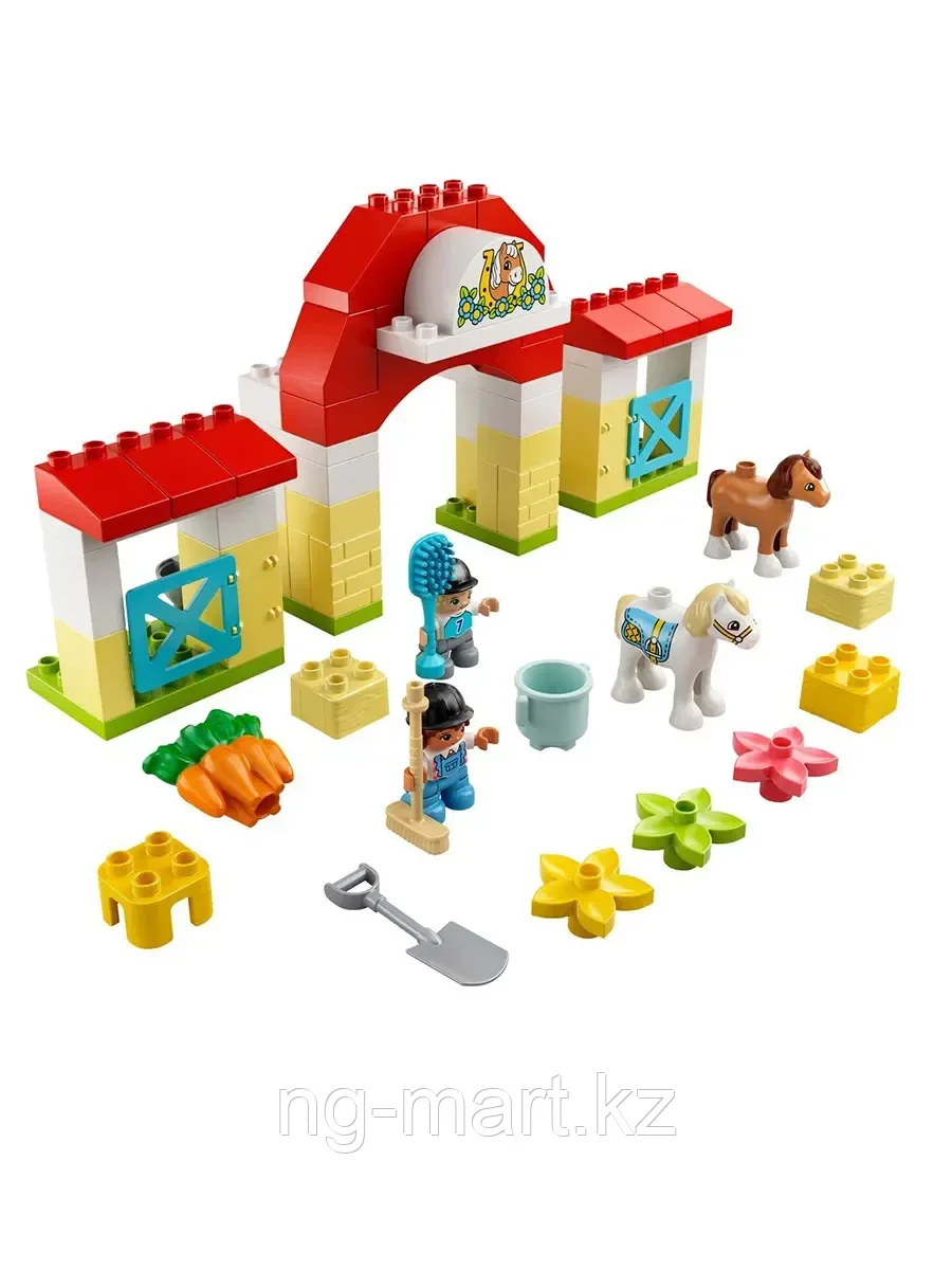 Конструктор Конюшня для лошади и пони 10951 LEGO Duplo - фото 3 - id-p96761747