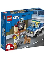 Конструктор Полицейский отряд с собакой 67 дет. 60241 LEGO Сity Police